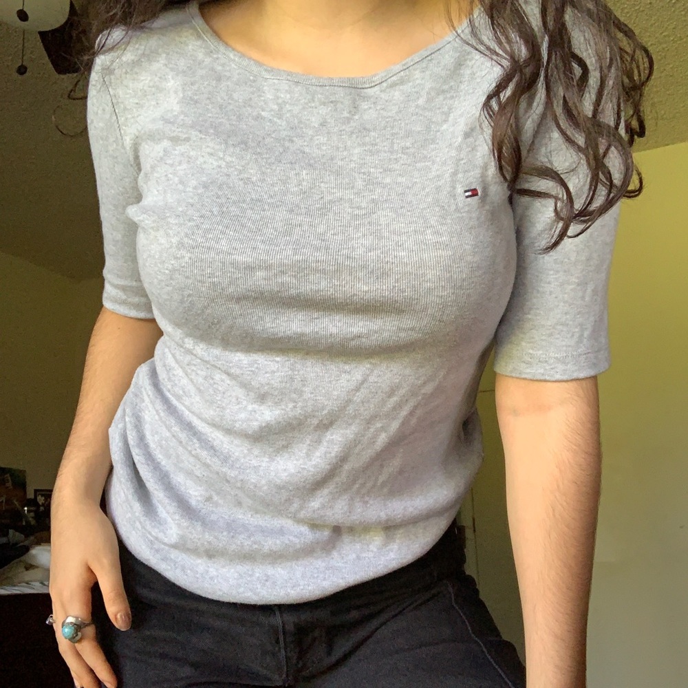 Tommy Hilfiger Gray Tee